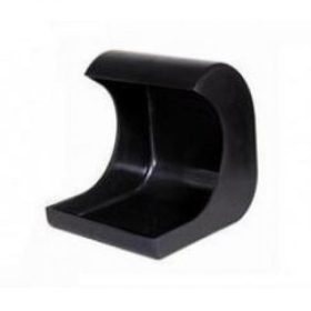 Protecteur en caoutchouc sans trou pour polisseur de laboratoire