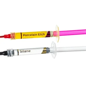 Porcelain etch et silane